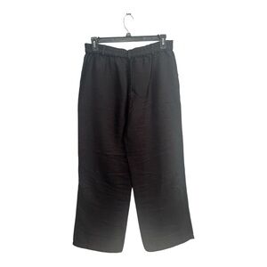 Coldwater Creek black linen blend pants. Size medium